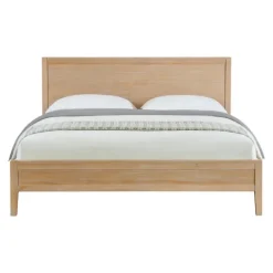 Kirkland's Home Duke Double Driftwood Pine 5-Pc. King Bedroom Set- Beds & Headboards