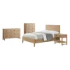 Kirkland's Home Duke Driftwood Pine 4-Pc. Queen Bedroom Set- Beds & Headboards