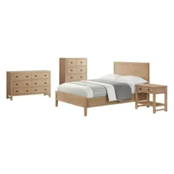 Kirkland's Home Duke Driftwood Pine 4-Pc. Queen Bedroom Set- Beds & Headboards