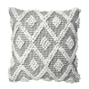 Kirkland's Home Earl Gray Diamond Knot Tufted Throw Pillow- Pillows