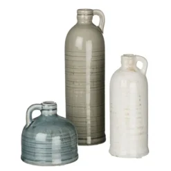 Kirkland's Home Earth Tones Jug Vases, Set Of 3- Vases