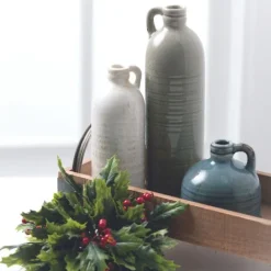 Kirkland's Home Earth Tones Jug Vases, Set Of 3- Vases