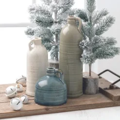 Kirkland's Home Earth Tones Jug Vases, Set Of 3- Vases