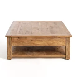Kirkland's Home Easton Mango Wood Coffee Table- Coffee Tables