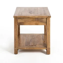 Kirkland's Home Easton Mango Wood Side Table- Accent & End Tables