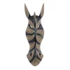 Kirkland's Home Ebony Dot Art Zebra Mask Wall Sculpture- Wall Plaques
