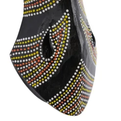 Kirkland's Home Ebony Dot Art Zebra Mask Wall Sculpture- Wall Plaques