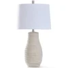 Kirkland's Home Egg Shell Woven Rope Table Lamp- Table Lamps