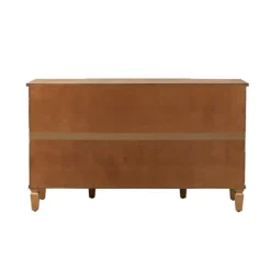 Kirkland's Home Eleanora Acorn Wood 4-Door Sideboard- Cabinets & Sideboards