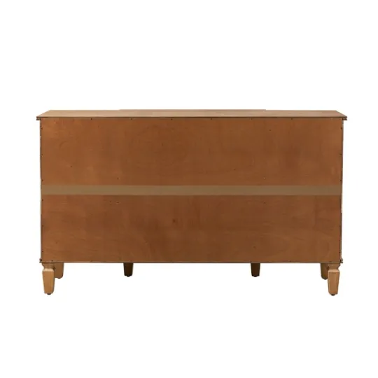 Kirkland's Home Eleanora Acorn Wood 4-Door Sideboard- Cabinets & Sideboards