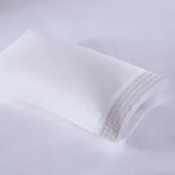 Kirkland's Home Elegant Geo Hem Microfiber 4-Pc. King Sheet Set- Bed Sheets