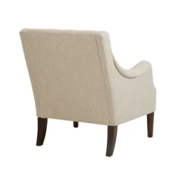 Kirkland's Home Elle Tufted Cream Accent Chair- Accent Chairs