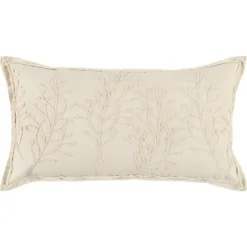 Kirkland's Home Embroidered Botanical Pillow- Pillows