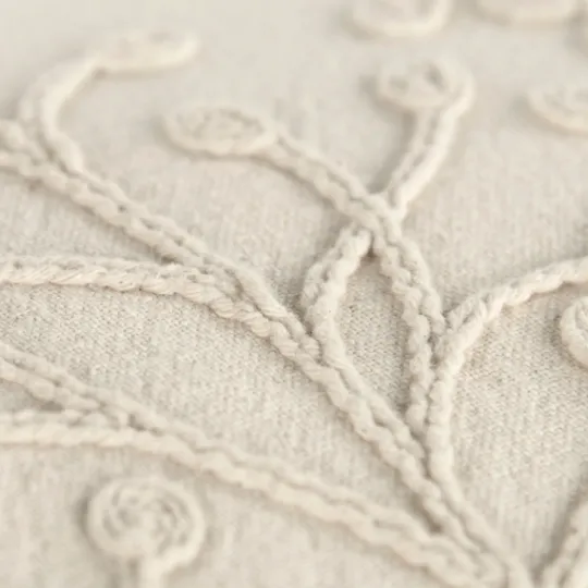 Kirkland's Home Embroidered Botanical Pillow- Pillows