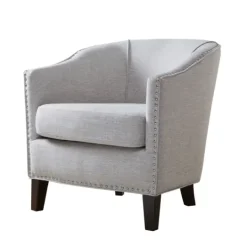 Kirkland's Home Emery Barrel Accent Chair- Accent Chairs