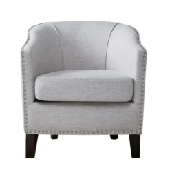 Kirkland's Home Emery Barrel Accent Chair- Accent Chairs