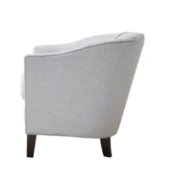 Kirkland's Home Emery Barrel Accent Chair- Accent Chairs
