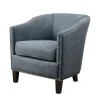 Kirkland's Home Emery Barrel Accent Chair- Accent Chairs