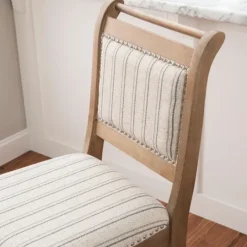 Kirkland's Home Emma Bar Stool With Nailhead Trim- Bar Stools & Counter Height Stools