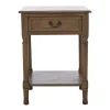 Kirkland's Home Emory Natural Single Drawer Accent Table- Accent & End Tables