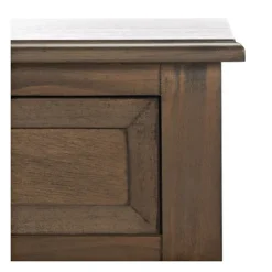Kirkland's Home Emory Natural Single Drawer Accent Table- Accent & End Tables