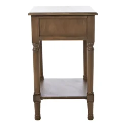Kirkland's Home Emory Natural Single Drawer Accent Table- Accent & End Tables