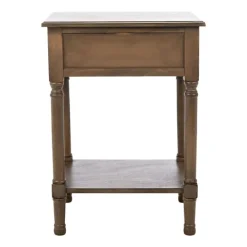 Kirkland's Home Emory Natural Single Drawer Accent Table- Accent & End Tables