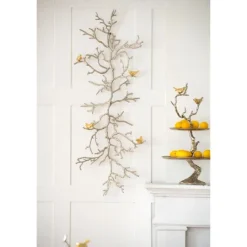 Kirkland's Home En Branches And Birds Metal Wall Plaque- Wall Plaques