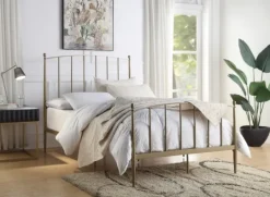Kirkland's Home En Sun Modern Arch Full Bed Frame- Beds & Headboards