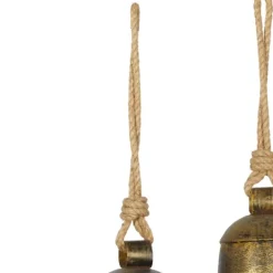 Kirkland's Home Engraved Hanging Decorative Bells, Set Of 3- Decorative Accents
