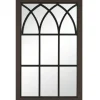 Kirkland's Home Espresso Grandview Arched Frame Wall Mirror- Decorative Mirrors