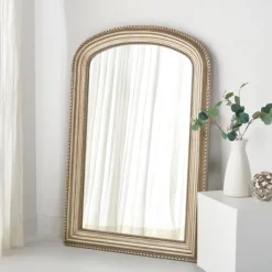 Kirkland's Home Estefania Silver Arched Wall Mirror- Decorative Mirrors