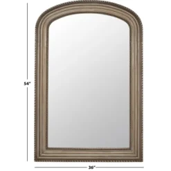 Kirkland's Home Estefania Silver Arched Wall Mirror- Decorative Mirrors