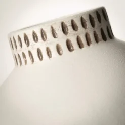 Kirkland's Home Etched Ceramic Urn Vase- Vases