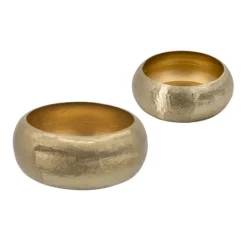 Kirkland's Home Etched Metal Bowls, Set Of 2- Decorative Bowls & Jars