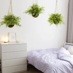 Kirkland's Home Eucalyptus And Berry Hanging Baskets, Set Of 3- Arrangements & Greenery