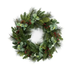 Kirkland's Home Eucalyptus And Pineberry Refresh Wreath- Wreaths