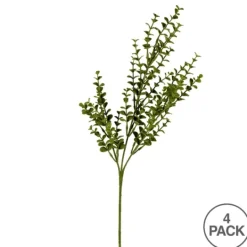 Kirkland's Home Eucalyptus Bushes, Set Of 4- Stems & Bouquets