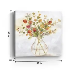 Kirkland's Home Eucalyptus Vase Spice Ii Canvas Art Print- Canvas Art