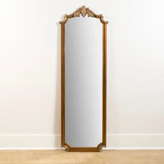 Kirkland's Home Evelyn Antique Gold Leaner Mirror- Full Length & Floor Mirrors