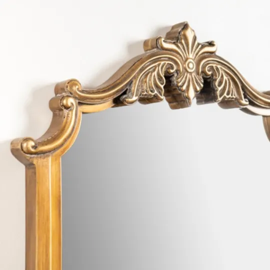 Kirkland's Home Evelyn Antique Gold Leaner Mirror- Full Length & Floor Mirrors