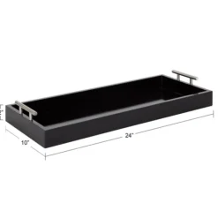 Kirkland's Home Evelyn Narrow Decorative Tray- Decorative Trays