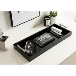 Kirkland's Home Evelyn Narrow Decorative Tray- Decorative Trays