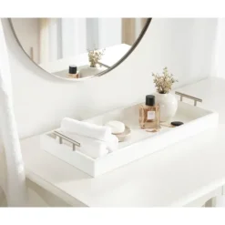 Kirkland's Home Evelyn Narrow Decorative Tray- Decorative Trays