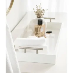 Kirkland's Home Evelyn Narrow Decorative Tray- Decorative Trays