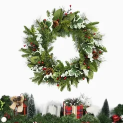 Kirkland's Home Ever S And Eucalyptus Berry Wreath- Wreaths