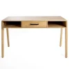 Kirkland's Home Everett Mango Wood Desk- Office Furniture