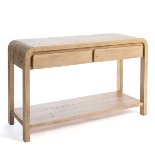 Kirkland's Home Everson Wood Console Table- Console Tables