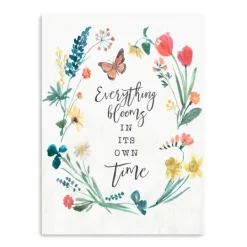 Kirkland's Home Everything Blooms Canvas Art Print- Canvas Art