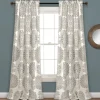 Kirkland's Home Evie Medallion Curtain Panel Set, 95 In.- Curtains & Drapes